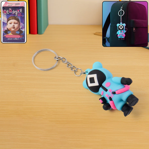 Cute Character-Themed Soft Silicone Keychain (Mix Desgin / 1 Pc)