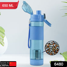 Alkaline Water Bottle with Food Grade Plastic, Stylish & Portable (Particulates Not Included)