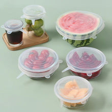 12 Peace Reusable Stretch Lids Set with 2 Storage Pouches – Flexible Food Cover Lids