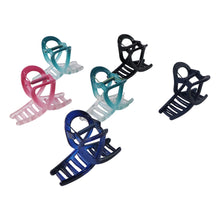 Plastic Hair Clamp Grip, Simple Matte Hair Barrette Clamp