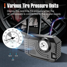 Tire Inflator Portable Air Compressor 12V Small Air Pump for Car Tires Bicycle Bike