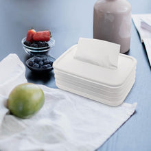 Simple Silicone Tissue Holder – Cube/Cylinder Tissue Box for Bathroom, Office