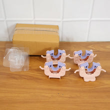 Wall Mounted Broom & Mop Holder Clips (4 Pc Set)