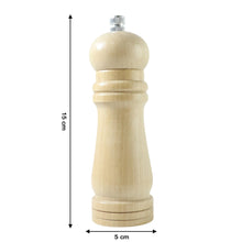 Classic Wooden Manual Pepper Grinding Mill  (1 Pc)
