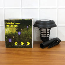 Big Garden Lighting UV LED Solar Powered Mosquito Trap and Bug Zapper (1 Pc)