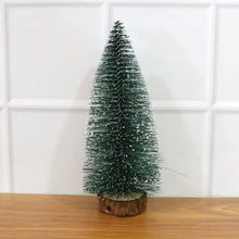 Mini Artificial Christmas Tree with Snow Effect (1 Pc)