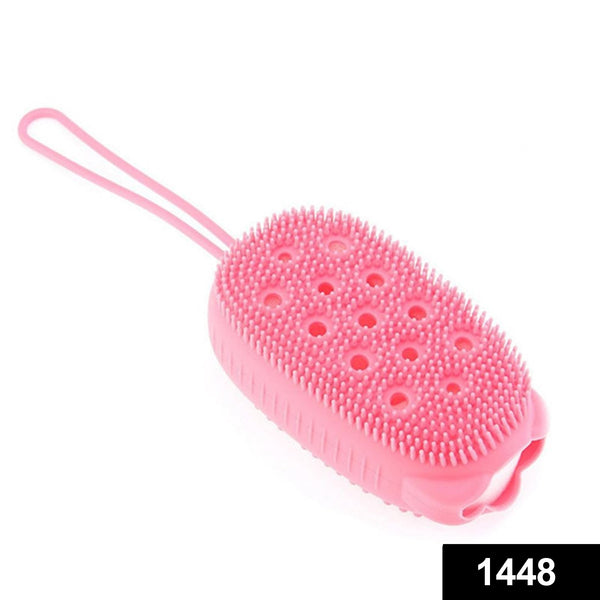 Silicone body scrubber