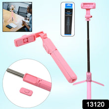 Portable Foldable Selfie Stick with Remote Control, YouTuber Video Recording (1 Pc)