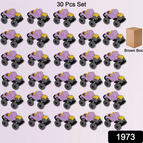 Mini Monster Trucks Friction Powered Cars for Kids  Blaze Truck for Kids (30 Pcs Set)