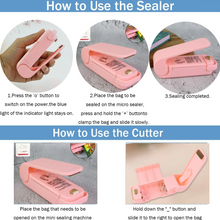 Mini Plastic Bag Sealer – Portable Heat Sealing Machine (Battery Operated / 1 Pc)