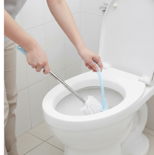 Toilet Plastic Brush with Holder Stand Western and Indian Toilet Bathroom Cleaning