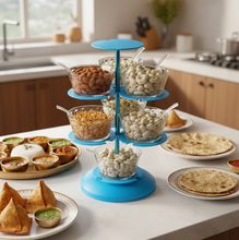 4 in 1 Multipurpose 360 Degree Rotating Pickle Rack Container for Kitchen