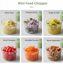 Wireless USB Rechargeable Mini Electric Garlic Machine / Chopper 3 Blades (300Ml)