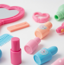 Beauty Make up Set for Kids Girls with Fold-able Suitcase (Multicolour)