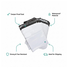 Tamper Proof Courier Bags(12X14 PLAIN 180 POD M1) - 100 pcs