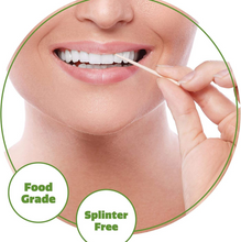 Wooden Toothpicks with Dispenser Box