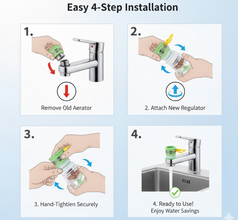 360 Degree Water Saving Faucet Expandable Water Valve Splash Regulator