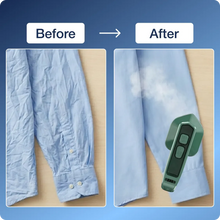 Mini Steamer & Iron: 2-in-1 Portable Travel Friendly