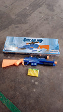 Shot Air Gun Toy with Scope and 8 Soft Foam Bullets Set