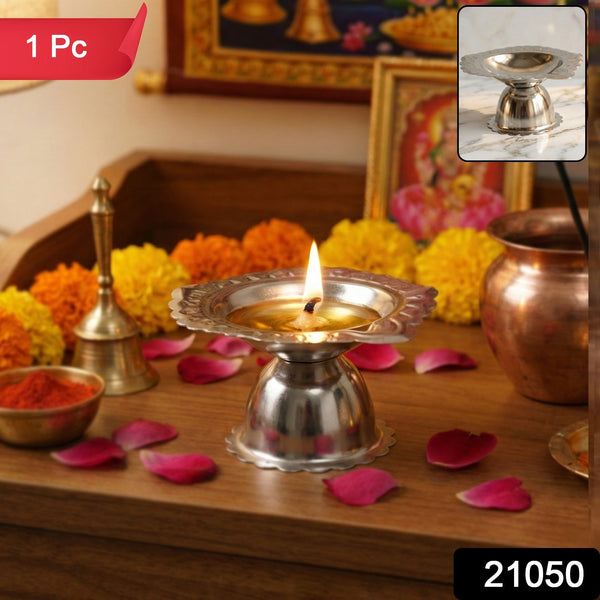 Elegant puja diya holder        
