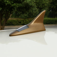 Solar Shark Fin LED Signal Antenna Light for Car Roof Decoration