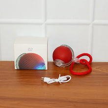 Rechargeable Interactive Cat Toy Ball with Detachable Tail and LED Light (1 Pc)