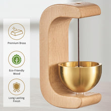 Zen Bell for Meditation with Wooden Stand (1 Pc)