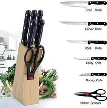 Cutlery knife block set