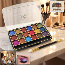 Premium 18-Color Shimmer Eyeshadow Palette (12 GM / 1 Pc)