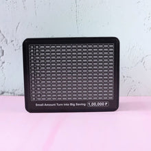 Reusable Money Saving Piggy Bank with Black Gel Pen (15 × 19 cm, 1 Pc)