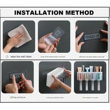 Durable bathroom toothbrush holder