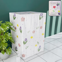 Printed Protective Washing Machine Cover for Top Load (55 × 58 × 87 cm)
