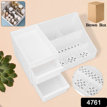 Multi stage plastic organizer box