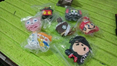 Cartoon Character Silicon Charger Case Cover iP 18-20W, iPhone (Mix Design / 1 Pc)